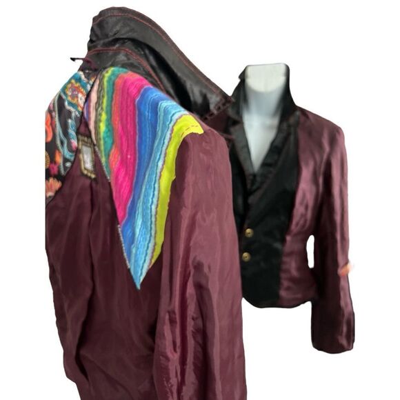 CAPPONI & PERANI Cappopera Y2K Winter Auttum Vintage Jacket Fit Size M - Picture 13 of 16